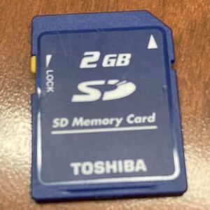 ニンテンドー3DS☆USED 初期化済み★TOSHIBA 2GB SDカード