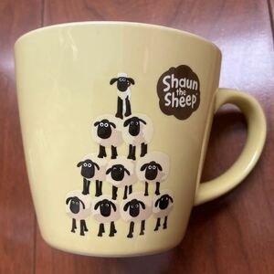Shaun the Sheep☆新品・未使用・箱つき★シープピラミッド柄マグカップ