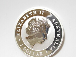 [oc2 NN5549] オーストラリア エリザベス２世 2012年 クッカバラ （カワセミ） 辰年 1ドル銀貨 純銀 999 SILVER 1oz ケース付き　銀貨
