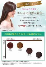 新品半額　利尻ヘアカラートリートメント 利尻カラーシャンプー ダークブラウン サスティ 自然派 _画像6