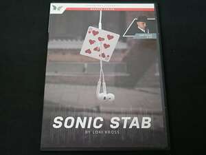 【D195】SONIC STAB　ソニック・スタブ　LOKI KROSS　ロキ・クロス　レア　DVD　マジック　手品