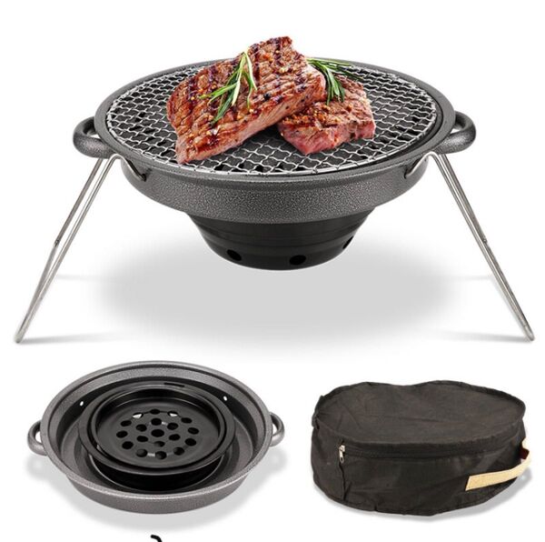 ポータブル コンパクト バーベキュコンロ BBQコンロ 焼肉コンロ