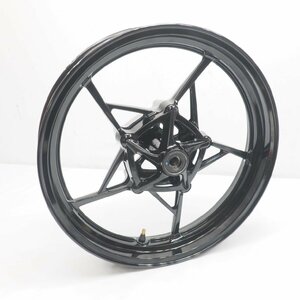 美品!ニンジャ250 Z250 純正フロントホイール ABSモデル EX250P ホイール 17x3.00 ニンジャ400 EX400G Z400 F-0658