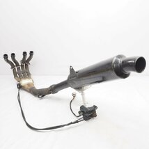 サーボモーターOK! FZR250R 純正マフラー 3LN 91年 3LN5 エキパイ サイレンサー exup muffler exhaust_画像6