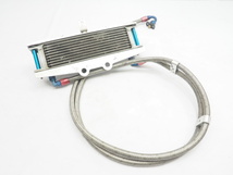 ゼファー400 ゼファーχ ACTIVE オイルクーラー アクティブ サイド廻しZEPHYR400 750 Z400FX Z400GP GPz400F oilcooler_画像3