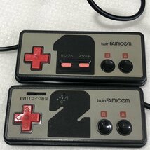 【動作確認済】　シャープ ツインファミコン 本体 AN-500　ブラック FC　ベルト交換済み_画像9