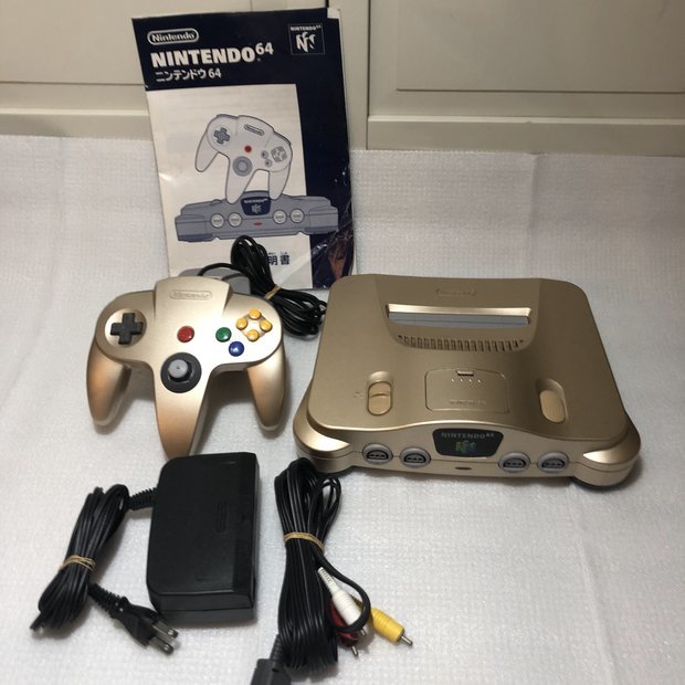 ヤフオク! -「ニンテンドー64 本体 ゴールド」の落札相場・落札価格