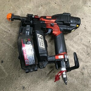 【中古品】★MAX(マックス) 41㎜高圧ねじ打機ターボドライバ マイスターレッド HV-R41G5-R　ITWE79H9C2Q8