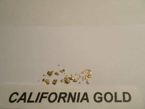  gold nageto California .. gold . Gold bead 0.253g