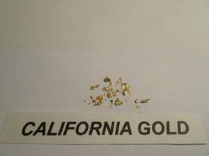  gold nageto California .. gold . Gold bead 0.252g