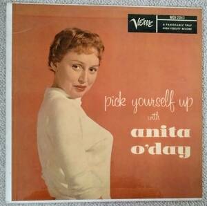 USオリジナル盤 Anita O'day / Pick Yourself Up with Anita O'day DG 青Verve　超音波洗浄済　送料無料