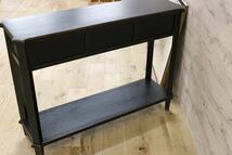 GMGN33○LAURA ASHLEY / ローラアシュレイ HENSHAW Console Table ヘンショウ コンソールテーブル 定価約13万 展示品_画像8