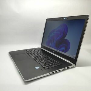 ★訳あり★ HP ProBook 470 G5 [Core i5 8250U 8GB 256GB+500GB 17.3 Windows11 Pro] 中古 ノートパソコン (2680)