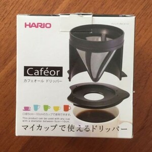 HARIO(ハリオ) コーヒードリッパー カフェオールドリッパー 新品 ブラック CFOD-1B ペーパーレス 未使用品