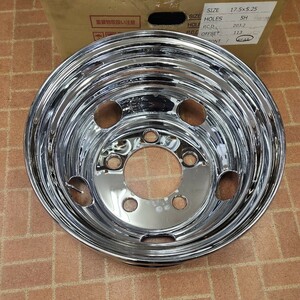 メッキホイール　DOT-X　TRUCK&BUS　17.5×5.25　5穴　PCD:203.2　オフセット113　リア用　未使用