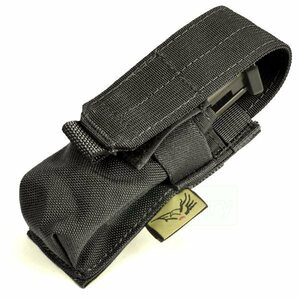 Flyye MOLLE Single 9mm Mag Pouch Ver.FE BK色 PH-P004