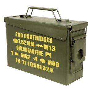 TANGO アンモボックス 金属製 弾薬箱タイプ 収納ボックス [7.62]