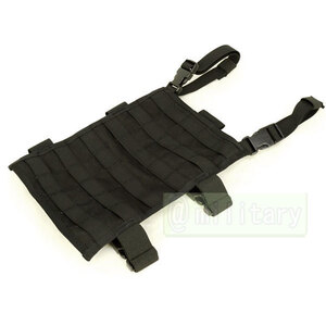 Flyye Molle Right-Angle Leg Panel　HR-B009　ＢＫ色