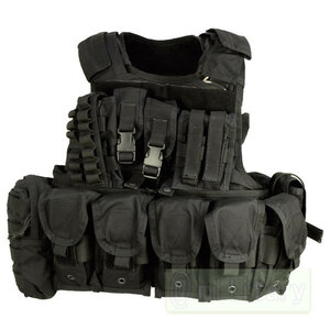 Flyye　RAV Vest with Pouch set　BK色　VT-M007