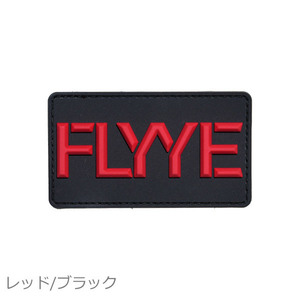 FLYYE DEFENSE FLYYE ロゴ パッチ レッド/ブラック