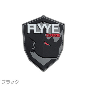 FLYYE DEFENSE FLYYE RHINOCEROS SHIELD パッチ ブラック