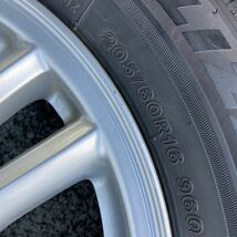 スバル純正　スタッドレス　BS VRX3 205/60R16 2021年_画像8