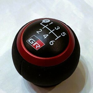 [ limitated model ] new goods Toyota GRMN Yaris Ultra suede shift knob suede 6MT GR 86 TOYOTA Yaris Ultra Suede Shift Knob