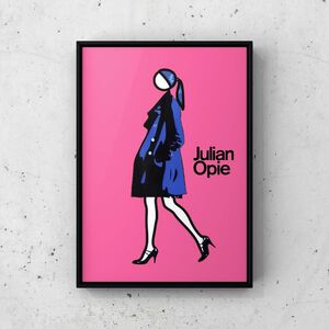 【Julian Opie】・ジュリアンオピー・アートポスター　2