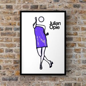 【Julian Opie】・ジュリアンオピー・アートポスター　6