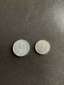 中国硬貨　中国人民銀行　1角　2枚セット　旧硬貨送料120