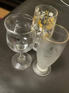 SteNeige wine glass 1 piece . flower glass .. stylish three piece set postage 510 jpy 