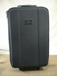 4122　FEATHER WEIGHT　紺　鍵付　スーツケース　キャリケース　旅行用　ビジネストラベルバック