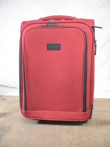 4131　ENERGY　赤　スーツケース　キャリケース　旅行用　ビジネストラベルバック