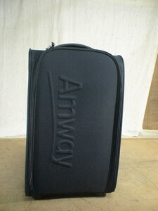 4021　Amway　紺　スーツケース　キャリケース　旅行用　ビジネストラベルバック