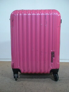 4314　SKY NAVIGATOR　ピンク　TSAロック付　鍵付　スーツケース　キャリケース　旅行用　ビジネストラベルバック