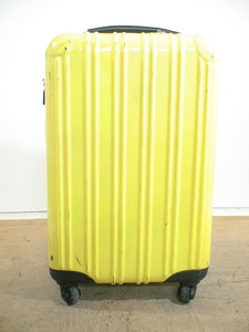 4409　レジェンドウォーカー　黄色　TSAロック付　スーツケース　キャリケース　旅行用　ビジネストラベルバック