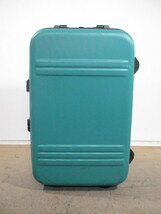 4430　INTELLIGENT WORLD　緑　ダイヤル　スーツケース　キャリケース　旅行用　ビジネストラベルバック_画像1