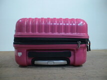 4314　SKY NAVIGATOR　ピンク　TSAロック付　鍵付　スーツケース　キャリケース　旅行用　ビジネストラベルバック_画像5