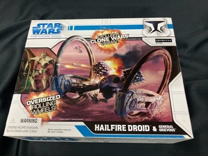 STARWARS スターウォーズ フィギュア THE CLONE WARS HAIL FIRE DROID & GENERAL GRIEVOUS ヘイルファイヤー・ドロイド with グリーバス