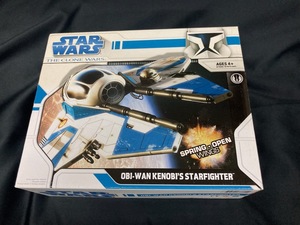 STARWARS スターウォーズ フィギュア THE CLONE WARS　OBI-WAN KENOBI'S STARFIGHTER オビワン スターファイター