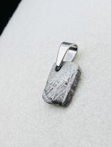 ギベオン隕石　13㍉1.4g ナミビア　鉄隕石　ネックレス　メテオライト　男女兼用_画像5