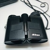 同【双眼鏡】Nikon ポロプリズム双眼鏡 ニコン 9×25 5.6° ブラック ケース付き ライブ バードウォッチング 昭和レトロ ヴィンテージ_画像2