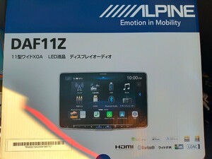  stock have immediate payment Alpine ALPINE rare rare DAF11Ztisp audio Wireless CarPlay Android Auto 11 type 11 -inch HDMI HD liquid crystal high-res 