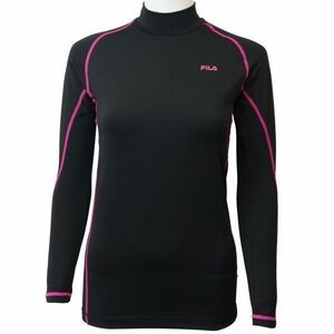 FILA filler reverse side nappy multi compression high‐necked long sleeve shirt BPK lady's M size 446909 RUNNING thick warm (13)