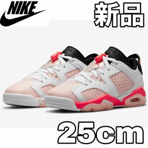 【新品】NIKE AIRJORDAN 6 RETRO LOW GS 25cm