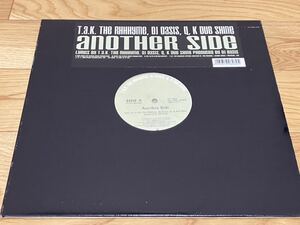 美品 another side / T.A.K.THE RHHHYME / DJ OASIS / MC Q / K DUB SHINE 日本語ラップ hip hop 12inch record 12インチ レコード