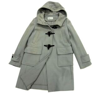 高級 価格10万円程■Aquascutum ダッフルコート レディース M