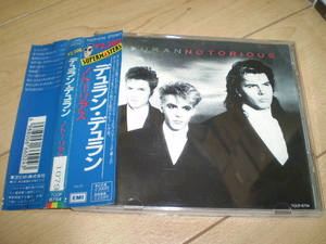 ○国内帯付き！デュラン・デュランDuran Duran / ノトーリアスNotorious *ハードロックAORメロハーGLAM/SLEAZY