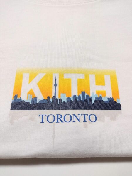 【新品未使用 Lサイズ】 Kith Toronto Classic Logo Tee "White" KHM031384-101