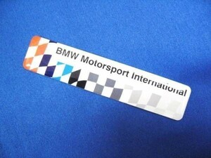 ◆BMW Motorsportエンブレム/BMWモータースポーツ/Mテクニック/E89/E90/E91/E92/E93/F82/F87/F80/F82/F87/G30/G31/F30/F34/F36/F10/E84/M6